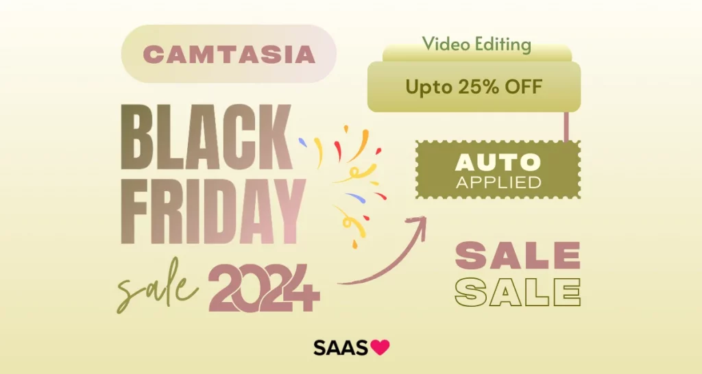 Camtasia Black Friday Deal & Offer