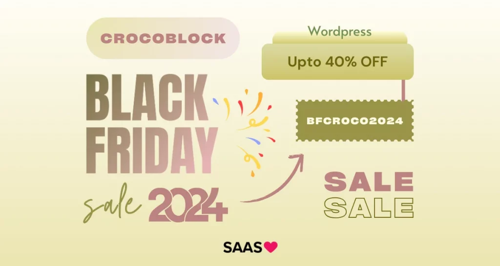 Crocoblock Black Friday Deal & Offer